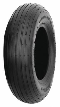 HI-RUN Wheelbarrow Tire: 4.00-6 Tire Size, Mfr Part # CT1006, 300 lb Wt Capacity, 9.4 in Outside Dia. Key specifications — Brand: HI-RUN; Manufacturer Part Number: CT1006.