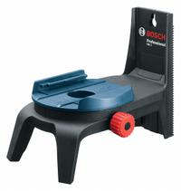 BOSCH Rotating Mount: Black, Mounting Device, 4 1/2 in Overall Ht, 4 in Overall Wd, 6 in Overall Lg (MPN RM 2). Key specifications — attr935972: BOSCH; attr937993: Mounting Device; attr940214: Black; attr940217: GCL 2-160; attr940218: Laser Levels; attr940223: Plastic.