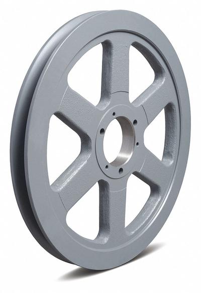 APPROVED VENDOR V-Belt Pulley: B184, 1 Groove, 18.75 in OD, Bushed Bore - Bushed-Bore Cast-Iron V-Belt Pulleys