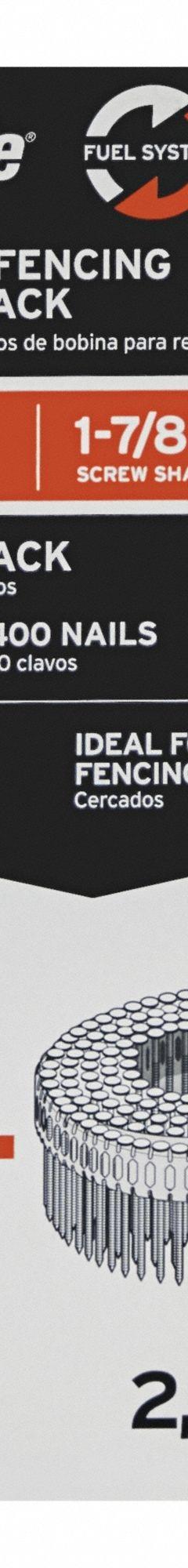 PASLODE CSF Fuel + Nail Pack: Cordless CSF Siding and Fencing Nailer Compatible, CE20024, 650975. Key specifications — attr1171103: PASLODE; attr1171109: (2,400) Nails; attr1180017: Coil Siding Fencing Fuel Nail Pack; attr1180018: Cordless CSF Siding and Fencing Nailer.