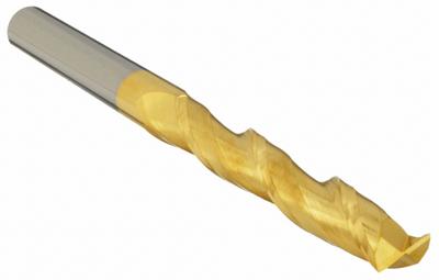 APPROVED VENDOR Square End Mill: Carbide, TiN Coated, 2 Flute, 3/4" Mill Dia, 1-1/2" LOC - General Purpose Carbide Square End Mills