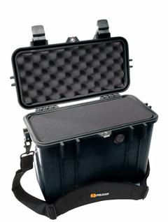 PELICAN Protective Case: 5 3/4 in x 13 5/8 in x 11 3/4 in Inside, Convoluted/Pick and Pluck/Solid (MPN 1430). Key specifications — Closure Type: Double Throw; Brand: PELICAN; Carry-On Size: Yes.