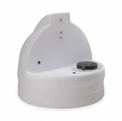 STENNER Chemical Tank: 7.5 gal, Polyethylene Tank, Vertical, 1/4 in Tubing Connection Size (MPN STS7N-02G1). Key specifications — Mounting Orientation: Vertical; Compatible Manufacturer Model Number: 85MJH7A3STAA; Includes: Mounting Hardware; Tank Material: Polyethylene; Compatible Brand: Stenner; Compatible Series: ECON.
