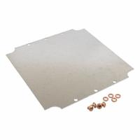 HAMMOND Inner Panel: Back Panel Panel, 9.37 in Overall Ht, 9.13 in Overall Wd, Steel, Galvanized (MPN 1590ZGRP234PL). Key specifications — Panel Style: Back Panel; Brand: HAMMOND; Finish: Galvanized; Manufacturer Part Number: 1590ZGRP234PL; Material: Steel.