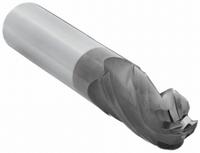 APPROVED VENDOR Ball End Mill: Carbide, TiCN Coated, 4 Flute, 3/4" Mill Dia, 1-1/2" LOC, 4" OAL (MPN 223-001152)