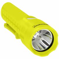 NIGHTSTICK Safety-Rated Flashlight: 260 lm, 19 hr Run Time at Max Brightness, 170 m Max Beam, Green (MPN XPP-5422G). Key specifications — Brand: NIGHTSTICK; Battery Requirements - Broad: Requires 3 AA.