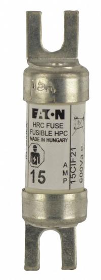 BUSSMANN Fuse: Time Delay, 15 A, 600 V AC (MPN 15CIF21). Key specifications — Series: CIF21; Brand: BUSSMANN.