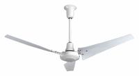 VES Ceiling Fan: 6,619 cfm Airflow, 60 in Blade Dia, 3 Speeds, 120V AC, Single Phase, White, 0.97 A (MPN INDC60ODP). Key specifications — Voltage: 120V AC; Light Kit: No; Number of Speeds: 3; Phase: Single; Current: 0.97 A; Brand: VES.