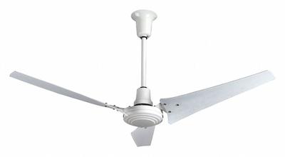 VES Ceiling Fan: 6,619 cfm Airflow, 60 in Blade Dia, 3 Speeds, 120V AC, Single Phase - Industrial Ceiling Fans