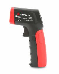TRIPLETT Infrared Thermometer: IRT225, Max Temp/Min Temp, Fixed @ 0.95 to 0.95, Std, Mini Body, NFC. Key specifications — Features: Automatic Data Hold; Testing Functions: Minimum Temperature; Standards: EN60825-1:2014; Resolution °F: 0.1°F; Manufacturer Part Number: IRT225; Mounting Style - NEW: Handheld Only; Intrinsic Safety - NEW: Not Specified Intrinsically Safe; Interface - NEW: NFC.