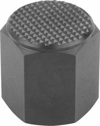 KIPP Tapped Positioning Foot w/Serrated Face: Internal Threads, Serrated, M10 Thread Size, Steel (MPN K0298.6201). Key specifications — Brand: KIPP.