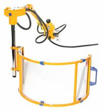 REPAR Milling Machine Guard: Curved Shield, 19 1/2" x 9 1/2" (MPN FBB-500H240). Key specifications — attr1090174: REPAR.