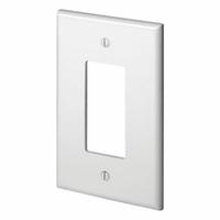 LEVITON Wall Plate: Duplex Outlet, 1 Gang, White, Jumbo Size (MPN 88601). Key specifications — Brand: LEVITON; Material: Plastic.