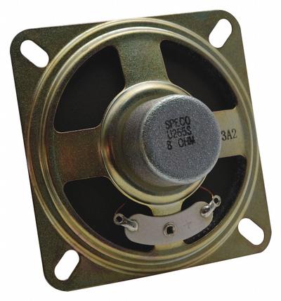 SPECO TECHNOLOGIES Speaker: Powered, 2-Way, 8 ohm Impedance, 2 1/2 in Overall Wd - Ceiling-Mount Speakers