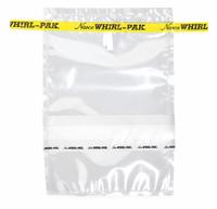 WHIRL-PAK Sampling Bag: Write-On, Sterile, 13 fl oz Capacity - oz, 384 mL Capacity - mL, 3 mil Thick (MPN B01490). Key specifications — Brand: WHIRL-PAK; Color: Clear; Product Type: Sampling Bag; Standards: EPA; Style: Write-On.
