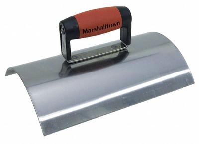 MARSHALLTOWN Wall Capping Tool: Blade Material Stainless Steel, 6 in Blade Wd - Wall Capping Trowels