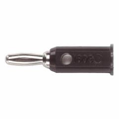 POMONA Banana Plug: 1 1/2 in Lg, 5 A Max Current Measurement, 2,500 V Max Volt Measurement (MPN 1809-0). Key specifications — Manufacturer Part Number: 1809-0; Body Material: Beryllium Copper; Brand: POMONA; Color: Black.