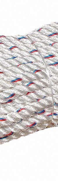 APPROVED VENDOR Rigging and Climbing Rope: Twisted, 5/8 in Dia, 1,620 lb Working Load Limit, Blue (MPN 20TL64). Key specifications — Brand: APPROVED VENDOR; Rope Type: Static; Third Color: White.