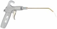 GUARDAIR Air Gun: Pistol-Grip Grip, Aluminum, 1/4 in Female NPT, 1 Nozzle(s), Angled, Focused, 6 in (MPN 74BH006Z). Key specifications — attr1328526: Aluminum; attr1328500: Brass Extension with Plastic Stylus Tip; attr1328508: GUARDAIR; attr1328515: Yes; attr1328533: Yes.