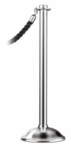 Contemporary Top Post: Contemporary, 36 1/4 in Post Ht, Steel, Flat, 36 in to 40 in (MPN 314T-1S-TAP). Key specifications — Brand: LAWRENCE METAL; Base Shape: Dome; Base Material: Cast Iron; Post Material: Steel; Post Finish: Satin Chrome.