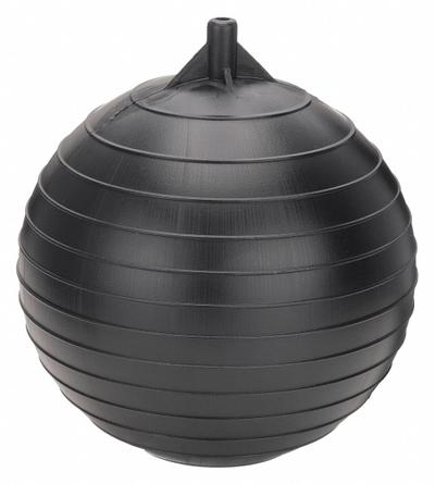 KERICK Float Ball: Float Ball, 5/16"-18 Self Tapping, 5/16"-18 Thread Size, Self Tapping - Polyethylene Threaded Floats