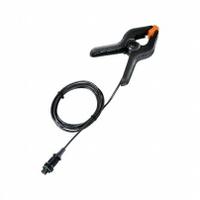 TESTO Temperature Clamp: Temp, Temp, -40°F to 257°F, 4.9 ft Cable Lg (MPN 0613 5505). Key specifications — Sensor Type: Thermistor; Brand: TESTO.
