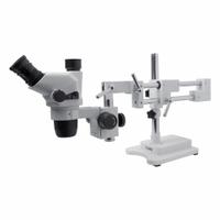 LAXCO, INC Microscope: Stereo, Trinocular, 0.8X to 10X, 22 mm Optical Field of View, Boom/Goose Neck (MPN LMS-Z230-BS200). Key specifications — attr1026089: Boom/Goose Neck; attr1026045: 22 in x 29 in; attr1026048: LAXCO, INC; attr1026055: No; attr1026068: 10X; attr1026078: 0.8X to 10X; attr1026095: 100 mm.