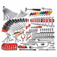 PROTO Facility Maintenance Tool Set: 148 Total Pcs, SAE, 3/8 in Socket Drive Size (MPN J99660). Key specifications — attr538253: PROTO; attr548973: (1) Diagonal-Cutting Pliers; attr548974: (11) Slotted Screwdrivers; attr548975: (5) Accessories; attr548983: (7) Flare Nut Wrenches.