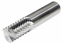 MICRO 100 Solid Router Bit: Diamond Cut, Fishtail, 3/8" Cut Dia, 1" LOC (MPN RDE-100)