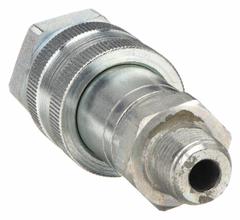 SAFEWAY HYDRAULICS Hydraulic Quick Connect Hose Coupling: 3/8 in Coupling Size, Steel, NPT (MPN S30-3P). Key specifications — Thread Size: 3/8"-18; Brand: SAFEWAY HYDRAULICS; Body Material: Steel.