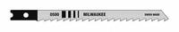 MILWAUKEE Jigsaw Blade: 6, 4 in Blade Lg, Carbon Steel, High Carbon Steel, U Shank, 5 Pieces, 5 PK (MPN 48-42-0500). Key specifications — attr1097715: Carbon Steel; attr1097719: 6; attr1097721: High Carbon Steel; attr1097728: MILWAUKEE.