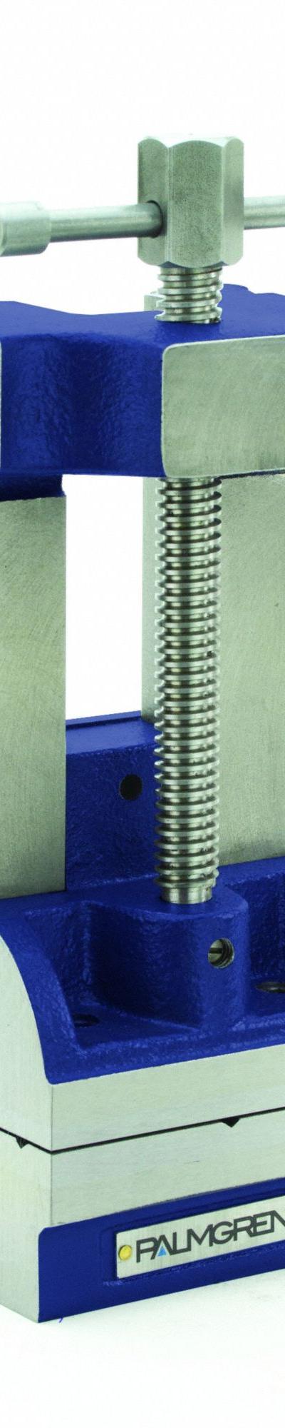 PALMGREN Machine Vise: 2 7/16 in Jaw Face Wd - 3-Way Drill Press Vises