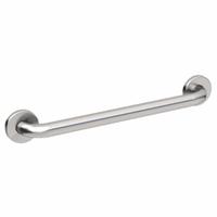WINGITS Wall Grab Bar: Straight, 18 in Lg, 1 1/4 in Dia, Stainless Steel, Satin, 800 lb Wt Capacity (MPN WGB5SS18). Key specifications — Brand: WINGITS.