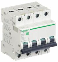 SCHNEIDER ELECTRIC IEC Supplementary Protector: 50 A Amps, 10kA at 240V AC, Screw Clamp, C (MPN M9F22450). Key specifications — Series: C60SP; DC Voltage Rating: Not Rated; Max. AIR Rating: 10kA at 240V AC; Terminal Connection: Screw Clamp; Brand: SCHNEIDER.