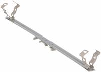 NVENT CADDY Box/Conduit Threaded Rod Hanger: 1/2 in_3/4 in Trade Size, EMT, 1/4 in Rod Size, Steel (MPN 812MB18). Key specifications — Compatible Conduit Trade Size: 1/2 in; 3/4 in; Compatible Conduit Type: EMT; For Use With: 4 in Square Boxes; Material: Steel; Finish: Corrosion Resistant Coated; Mounting Type: 1/4 in Rod Size; Standards: CEC Compliant.