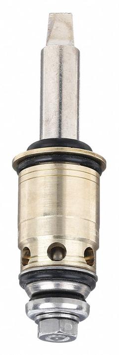 CHICAGO FAUCETS Cartridge: Use with Hot/Cold Water, Brass, Compression, (12) Cartridges, 12 PK (MPN 377-XTLHBL12JKABNF). Key specifications — For Water Temperature: Hot/Cold; Compatible Brand: Chicago Faucets; Product Type: Cartridge; Includes: (12) Cartridges; Material: Brass.