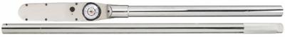PROTO Dial Torque Wrench: 1 in Drive Size, 0 to 1000 ft-lb/28 to 140 m-kg - Standard-Head Dial Torque Wrenches