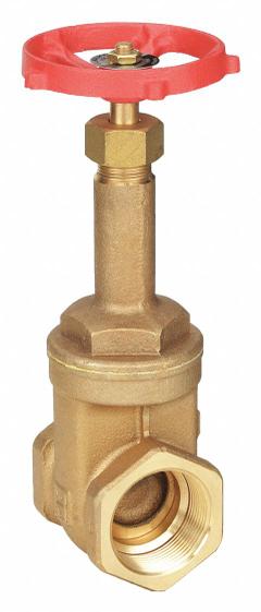 MILWAUKEE VALVE Gate Valve: 1 1/2 in, Bronze, Rising, FNPT x FNPT, 300 psi Max. Pressure (CWP) (MPN 1150 1-1/2"). Key specifications — Wedge Material: Bronze; Brand: MILWAUKEE VALVE; Bonnet Material: Bronze.