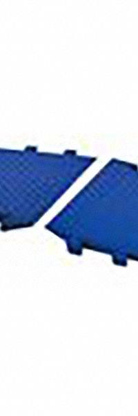 ADA Ramps: 3 Channels, 1 1/4 in Max Cable Dia, 35 in Wd, 3 1/4 in Ht, 38 5/8 in Lg, 40,300 lb/Axle (MPN CPRP-3-BLU). Key specifications — Connection Style: T-Shaped; Material: Polyurethane; Color: Blue.