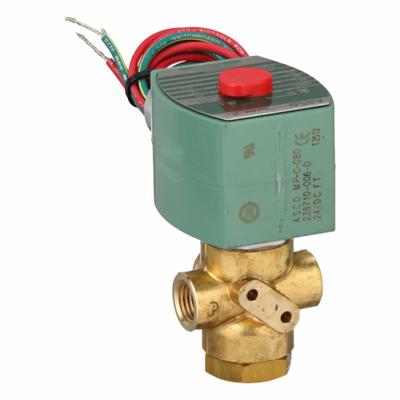 REDHAT Solenoid Valve: 3-Way, Normally Closed, 1/4 in Pipe Size, 24V DC, Direct Mount - 3-Way/2-Position, Normally Closed Solenoid Valves