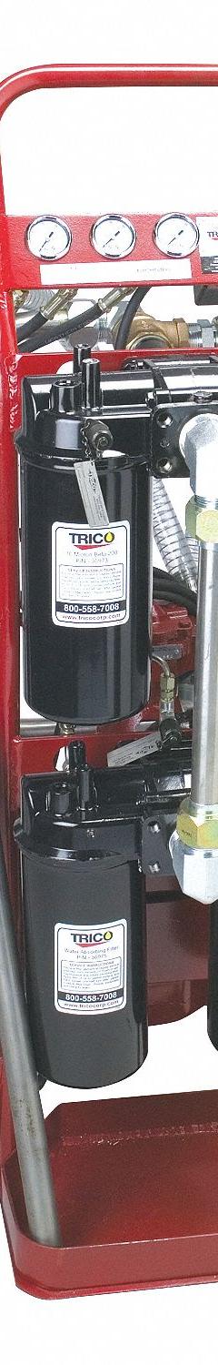 TRICO Hydraulic Oil Filter Cart: 4 gpm Max Flow Rate, 105 psi Max Pressure, Electric (MPN 36970). Key specifications — attr95879: Electric; attr98908: TRICO.