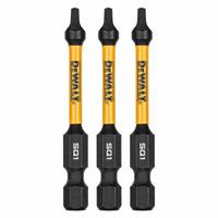 DEWALT Driver Bit: Screwdriver Bit, #1 Bit Size, S1 Bit Industry Size, Std, Impact Rated, Hex, 3 PK (MPN DWAF2SQ1IR3). Key specifications — attr1119721: Standard; attr1119722: DEWALT; attr1119715: S2 Steel; attr1119719: Hex; attr1202622: #1.
