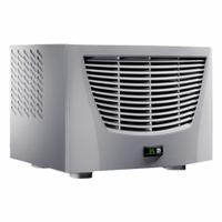 RITTAL Enclosure Air Conditioner: 5,630 BtuH, Indoor Dust-Tight, Cooling Only, 115 V, 12, Roof Mount (MPN 3384510). Key specifications — Brand: RITTAL; Mounting Type: Roof Mount; Operation Mode: Cooling Only; Operating Voltage: 115 V.