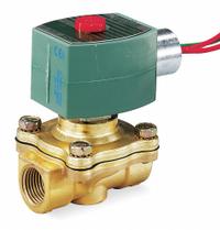 REDHAT Solenoid Valve: 2-Way, Normally Closed, 3/4 in Pipe Size, 24V DC, Explosion Proof/Watertight (MPN EF8210G003). Key specifications — Pipe Size: 3/4 in; Voltage: 24V DC; Brand: REDHAT; Coil Enclosure: Explosion Proof.