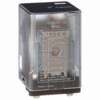 SCHNEIDER General Purpose Relay: Socket Mounted, 10 A Current Rating, 12V DC, DPDT, 8 Pins/Terminals (MPN 788XBXRC-12D). Key specifications — Brand: SCHNEIDER; Base Type: Square; Mounting Style: Plug-In; Pin Shape: Flat; Electrical Connection: Blade Terminal; Manufacturer Part Number: 788XBXRC-12D; Operating Current: 10 A at 30V DC (Resistive Load Conforming to UL); Series: 788R Series.
