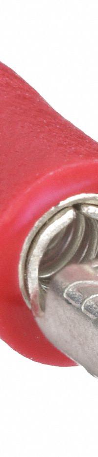 GRAINGER Wire Disconnect: Female Socket, Red, Vinyl, Partial Coverage, 22 AWG – 16 AWG Wire Size (MPN 24C893). Key specifications — attr1307035: GRAINGER; attr1307036: 24C893.