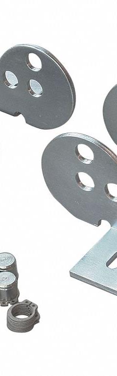 KABELSCHLEPP Mounting Bracket Set: 6.2 in, Fixed End/Moving End (MPN S0950 MB4). Key specifications — Length: 6.2 in; Accessory Material: Steel; Accessory Width: 2.2 in; Mounting Brackets Included: Yes; Mounting Bracket Type: Fixed End; Outside Height: 2.7 in; Outside Width: 2.2 in; Series: S/SX.