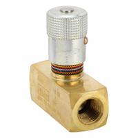 PARKER Needle Valve: 8 gpm Max Flow Rate, 3/8 in NPT, 3/8 in NPT, 2,000 psi Max Pressure, Brass (MPN N600B). Key specifications — attr1018158: Manual; attr1018114: Rotary Knob; attr1018116: Brass; attr1018117: PARKER.