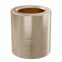 Sleeve Bearing: Bronze, SAE 841, 6 mm Bore, 9 mm OD, 10 mm Lg, 49,938 lb/sq in-fpm Max PV, 10 PK (MPN AAM0609-10B). Key specifications — System of Measurement: Metric; Material Grade: SAE 841; Brand: OILITE.