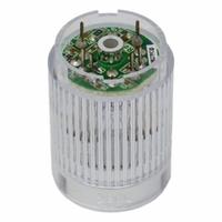 PATLITE Tower Light Module: Steady, 24V DC, Red, 25 mm Overall Dia, 30 mm Overall Ht, ME/MES (MPN B72100223-1F1). Key specifications — Brand: PATLITE; Compatible with Series: ME/MES; Lens Color: Red; Operating Voltage: 24V DC; Manufacturer Part Number: B72100223-1F1.